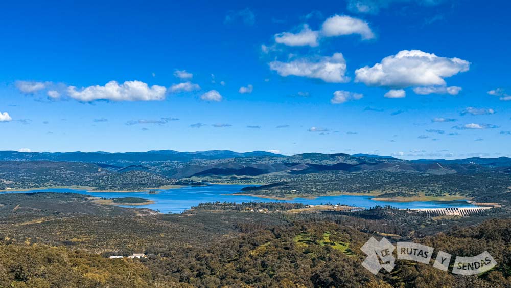 Vistas al Embalse de Aracena