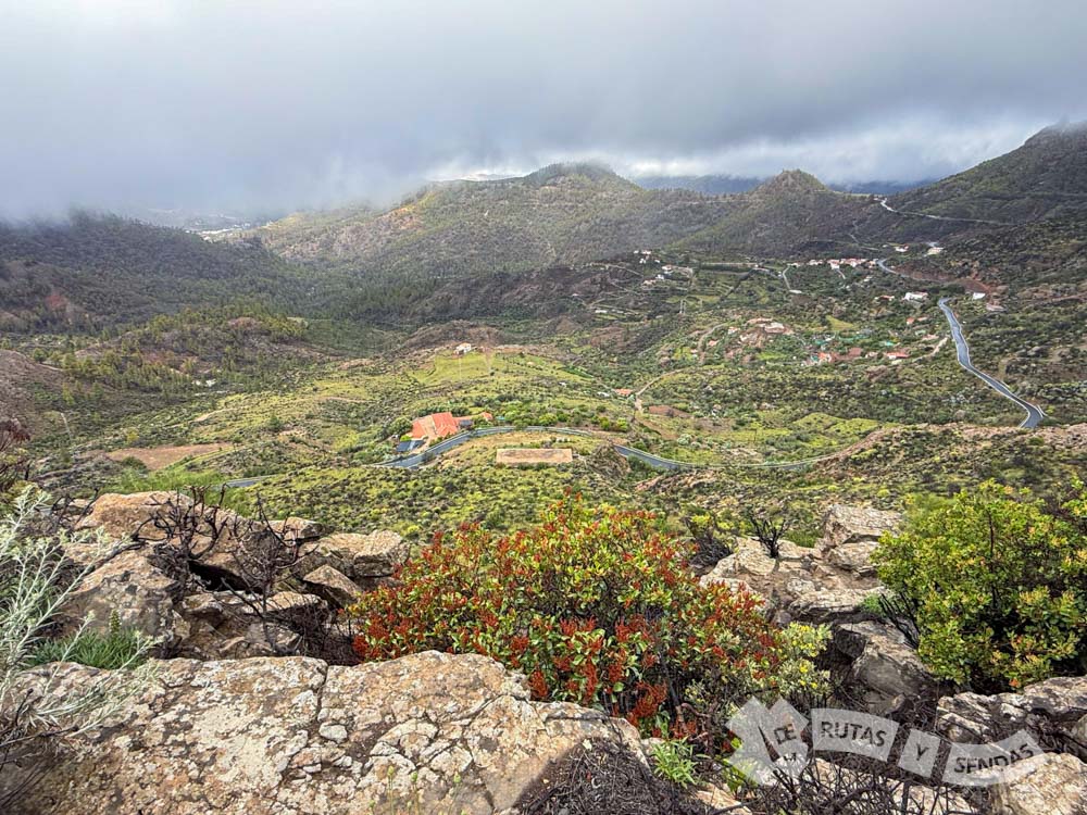 Vistas al Barranco de Chira