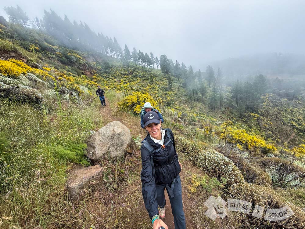 Caminando entre cañahejas blancas