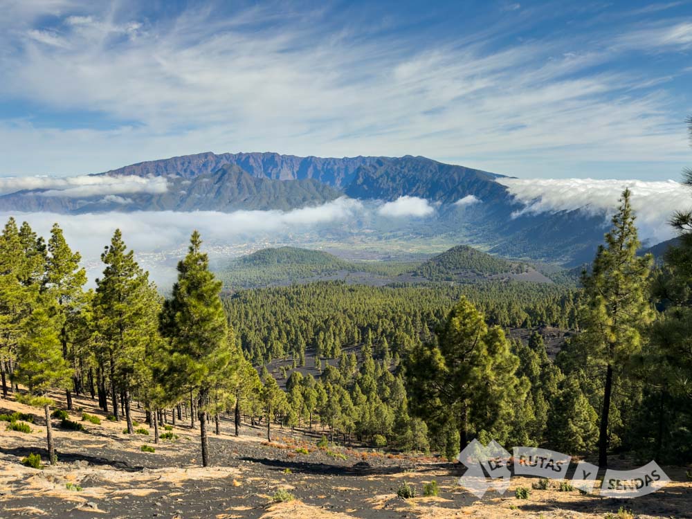 Caldera de Taburiente, Cumbre Nueva y Llanos de Aridane