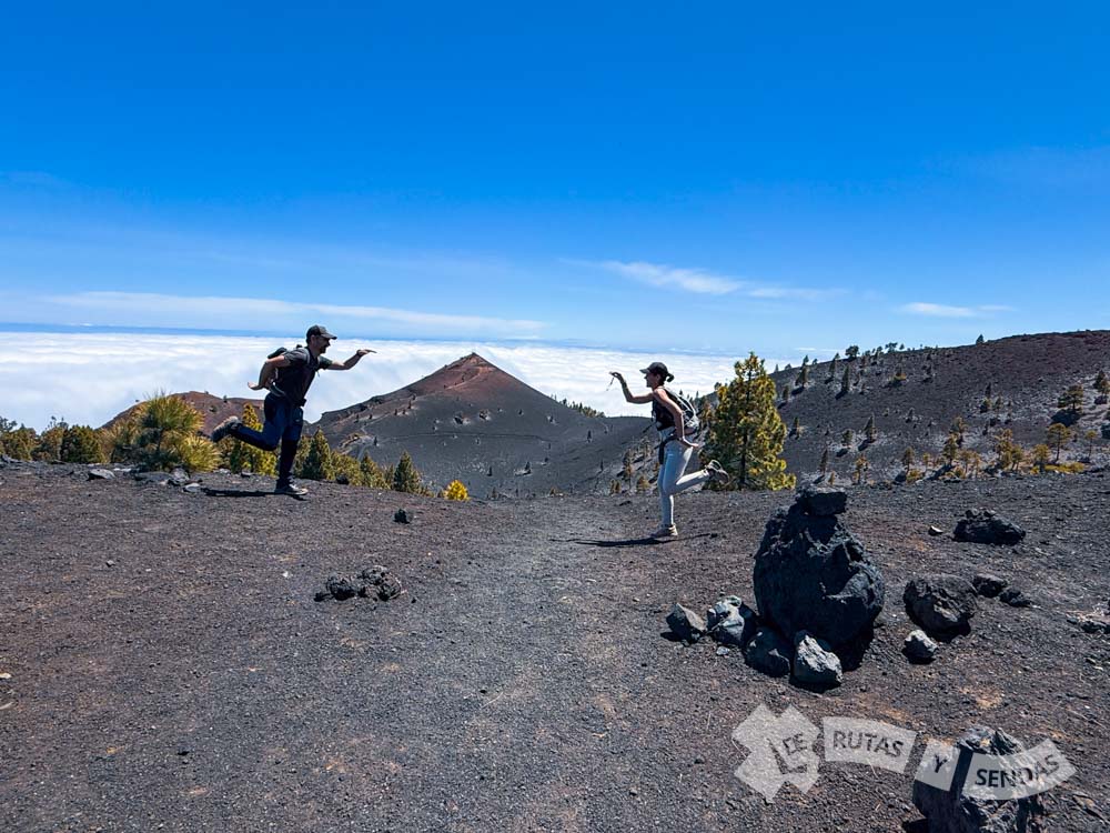 Volcán Martín de Tigalate y Montaña de Los Faros