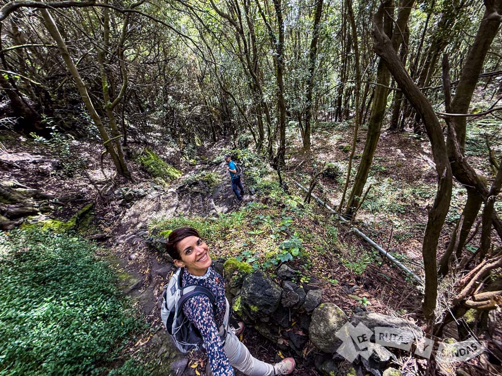 Inicio del tramo descendente