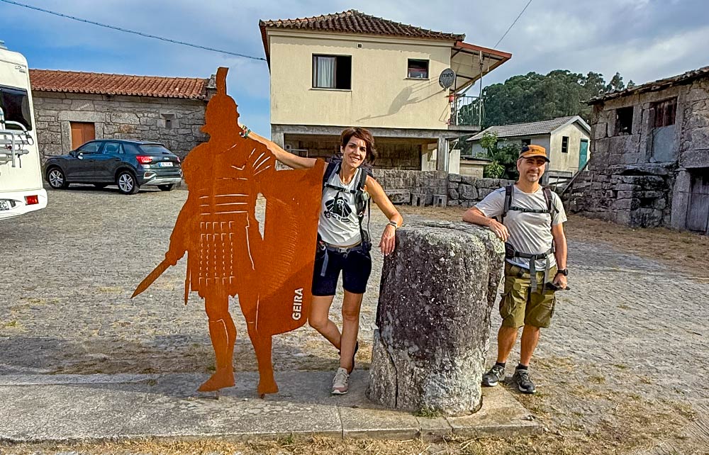 Camino por antigua Vía Romana