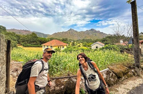 Vistas a la campiña de Covide
