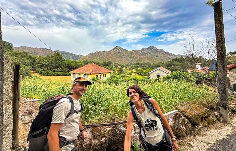 Vistas a la campiña de Covide
